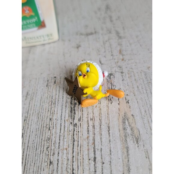 Hallmark up to tweetop Tweety Bird vintage ornament Xmas miniature - Picture 3 of 6